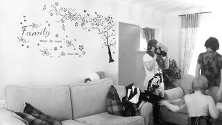 Nerds Gone Wild - Interracial Couple Fucked Hard By A Sexual Dominatrix