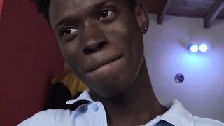 Raw & Uncut - Bareback Pounding of Hunk's Ass by Black Guy