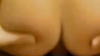 Big-boobed MILF Cougar Rides Neighbor's Hard Dick in Outdoor Gloryhole