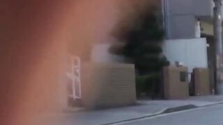 Public Peeping Tom - Busty JAV Beauty Faces Exposure in Public Bathroom
