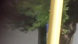 Public Peeping Tom - Busty JAV Beauty Faces Exposure in Public Bathroom