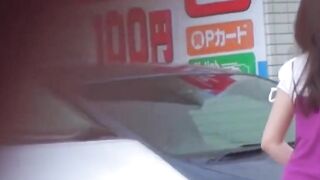 Public Peeping Tom - Busty JAV Beauty Faces Exposure in Public Bathroom
