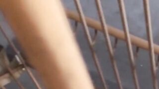 Public Peeping Tom - Busty JAV Beauty Faces Exposure in Public Bathroom