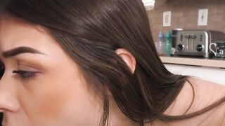Winter-Jade's Sloppy Blowjob - Semen Load In Her Mouth