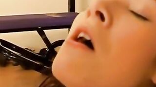 Fitness Freak Masturbates In Gym - Busty Blonde Siera Nevada