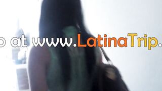 Teenage Latin Heat - Exotic Dancer Twirls Her Way To A Big Load