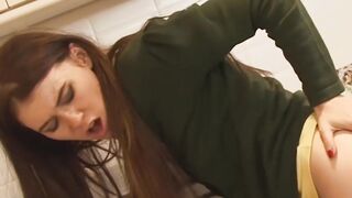 Tatted-Up Dykes Sharing A Huge StrapOn In Hardcore Lesbian Action