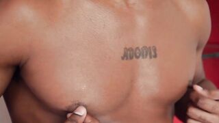 Black Porn Star's Solo Mastubation - Blacked