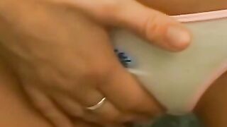 Teen Blonde Sensual Self-Exploration: Close Up View of Young Girl Exploring Herself in Detail