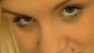 Teen Blonde Sensual Self-Exploration: Close Up View of Young Girl Exploring Herself in Detail