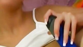 Teen Cutie's HighHeel Fetish Blowjob & Anal Play in Stockings (POV)