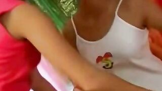 Teen Cutie's HighHeel Fetish Blowjob & Anal Play in Stockings (POV)