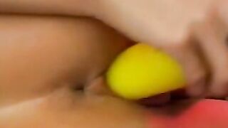 MILF Beauty Masturbates to Erotic Fantasy in Her Home-Studios Private Session