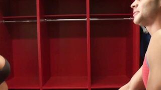 Jacqueline Brackston's Gym Rat Faces A Huge Dick - POV Blowjob & Hardcore Sex