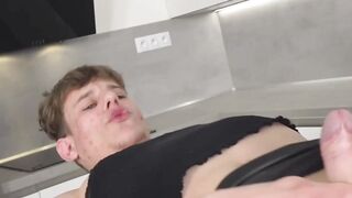 Blonde Transgender Babe Fucked Hard By Hunk Stud - Shemale Fuck Fest