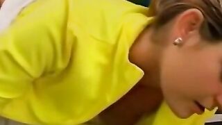 Freaky Table tennis girl gets her pussy pounded hard by hunk in wild sex adventure