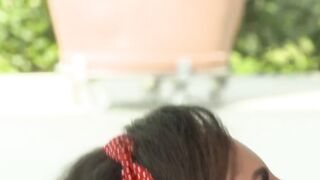 Petites Teens Share A Hardcore Threesome With Huge Facial