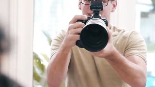 HornyAdiraAllure & CharlieForde - Sexy Photo Shoot Turns Into A Wild Threesome