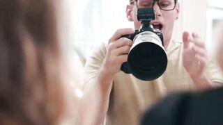 HornyAdiraAllure & CharlieForde - Sexy Photo Shoot Turns Into A Wild Threesome