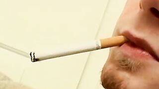 Smoking Hot Skateboarder Jackoff Session with Big Dick - Smokin' Hottie