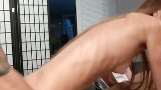 Grandpas Wet Dream - Old Man Fingers Young Pussy of His Step-Daughter