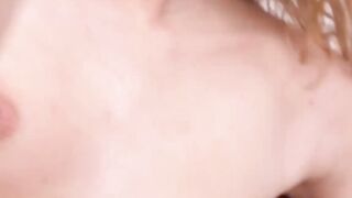 Blondie's Pristine Shaved Vagina Gets Licked By Older Man While Her Boyfriend Watches