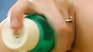 Cougar MILF Rides Big Dick While Using Powerful Adult Toy - Older Woman Fucks Young Guy!