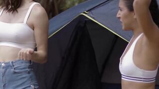 3some Frenzy #2 - Thick-Thighed Babes Share Muscular Hunk Johnny B & Ts Korra With Liv