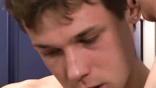 Locker Room Raw - Hot Twinks Suck & Fuck Hard Core