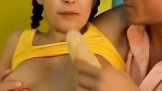 Kitchen Slut #2 - MandiSykes Gets Fucked Hard And Swallowed Seemen