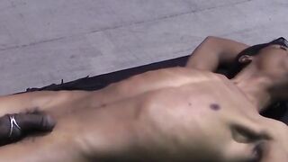 Dominatrix Electro-Play with BDSM Goddess Nikki Hunter & Submissive Boy - Scene 1