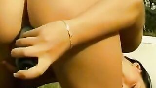 Redhead Anne Fingers Herself in Outdoor Adventure - Naughty Girl's Solo Playground