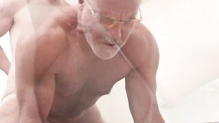 Hairiest Old Guy Fucks Young Twink in Classroom - Daddy's Boy