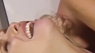 Curvy Bombshell Darlene Jolie & Kendra Lust Lesbian Threesome with Big Dick