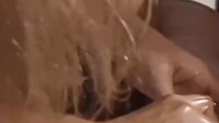 Curvy Bombshell Darlene Jolie & Kendra Lust Lesbian Threesome with Big Dick