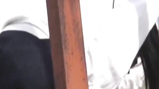 Pee-Soaking Panties #2 - Outdoor Teen Faces Splash in Public