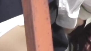 Pee-Soaking Panties #2 - Outdoor Teen Faces Splash in Public