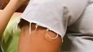 Dark-Haired Babe Gets Fisted By Her Girlfriend - Lesbian Porn Star's Intimate Moment