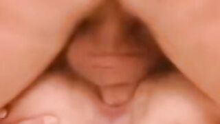 Teen Hair Girl Strips Down to Lingere in Her Room - Older Man Watching
