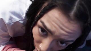 Petite Teen Cutie Katie Caio Gets Her Dorm Room Door Busted By A Huge Dick