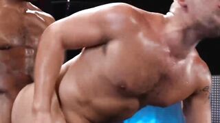 Muscular Hunk ZOD BLACKK Fucks SEANXAVIERS Raw Anal Action