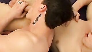 Skinny Ass-Fucked Buddy Gets Hard Anal Sex From Hunk