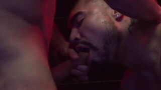 Huge Black Dicks Destroy Chubby Guy's Butt in Raw Porn Action