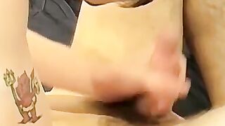 Horny gay jock eager to deepthroat twinks hard dick