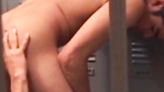 David is becoming accustomed to prison life by sucking cock