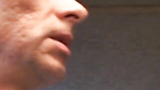 David is becoming accustomed to prison life by sucking cock