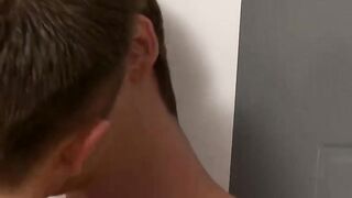 Teammates Connor and JD love anal fuck in the laundry room