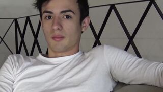 Big dicked Latino straighty blown before bareback session