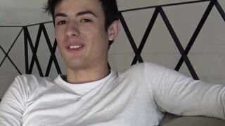 Big dicked Latino straighty blown before bareback session