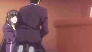 Kinky college teen in uniform amazing hot sex
